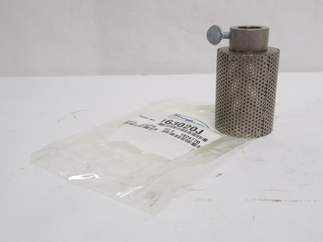 204357 New-No Box; Nordson 163020J Muffler; 3/4"ID x 2"OD x 3-1/2" Long