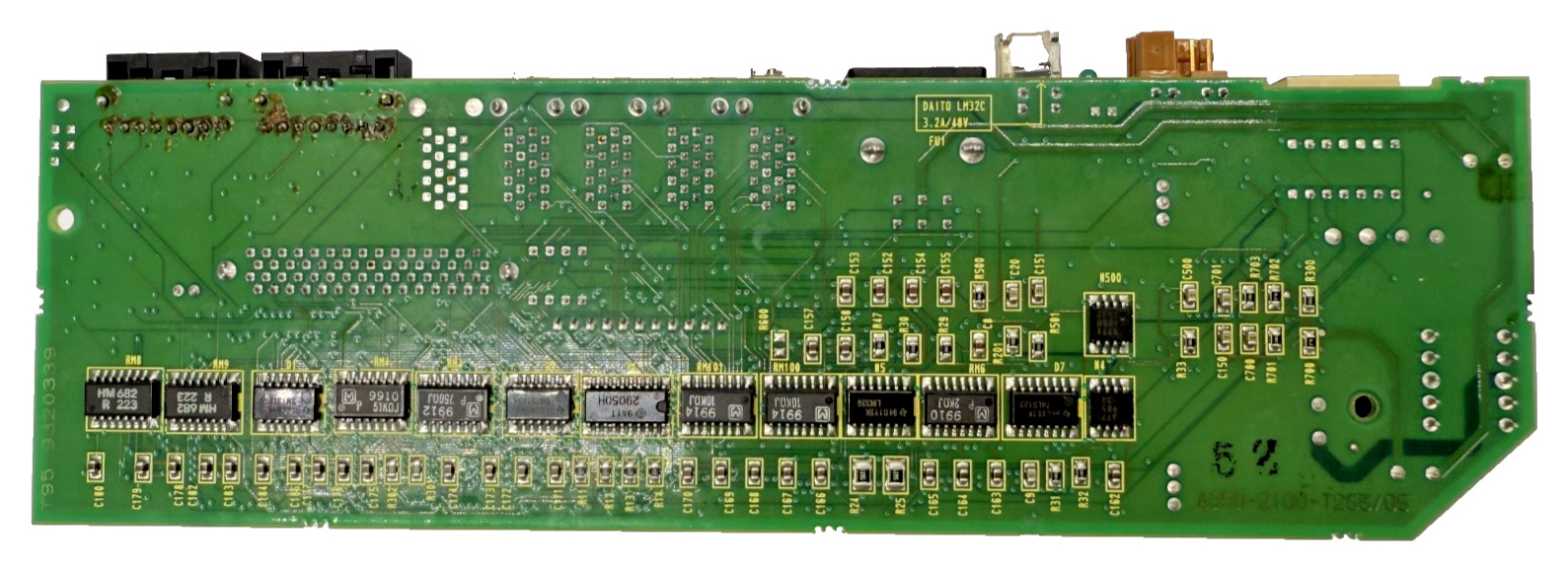 FANUC A20B-2100-0252/05C - Servo Control Board