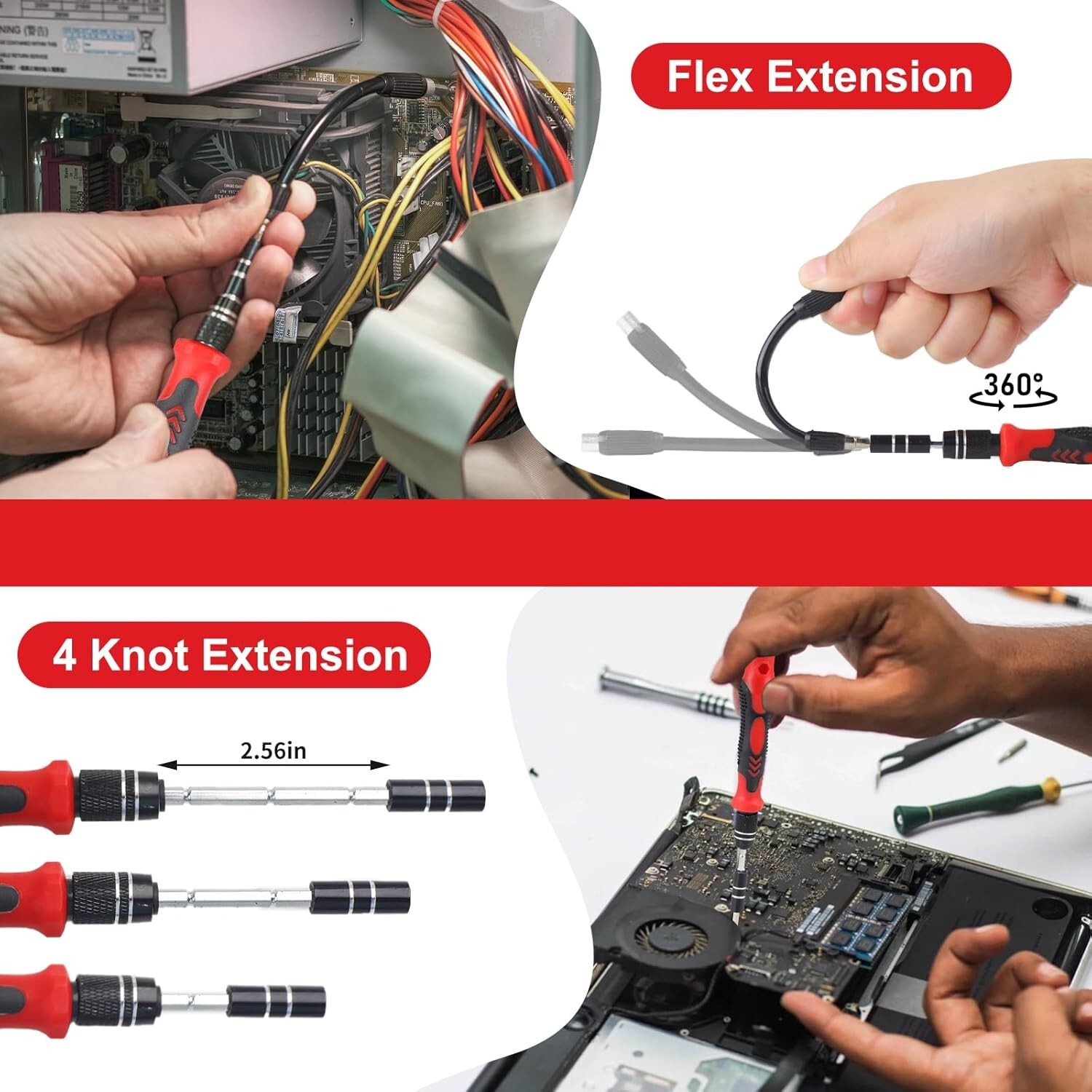 119 Cell Phone Tablet Repair Opening Pry Tools Kit Set Mobile iPhone Android