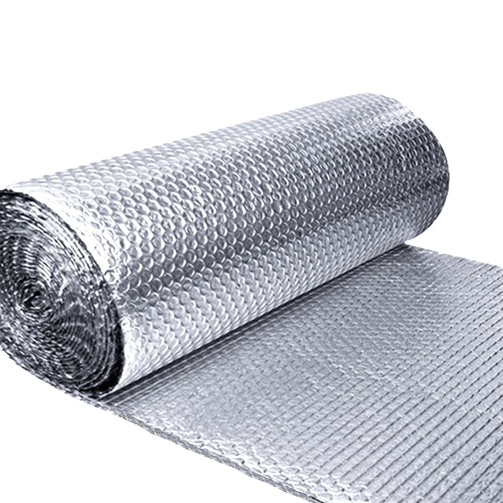 Double Reflective Insulation Foam, 48" x 10 Ft Reflective Window Radiant Barr...
