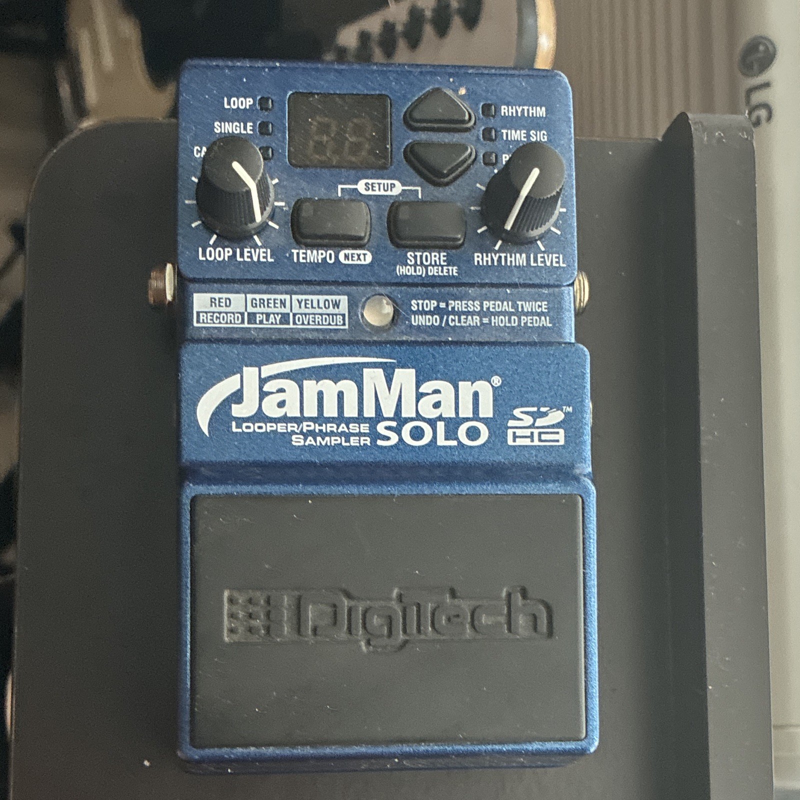 DigiTech JamMan Solo XT Digital Looper/Sampler Pedal for Electric & Bass Guitar