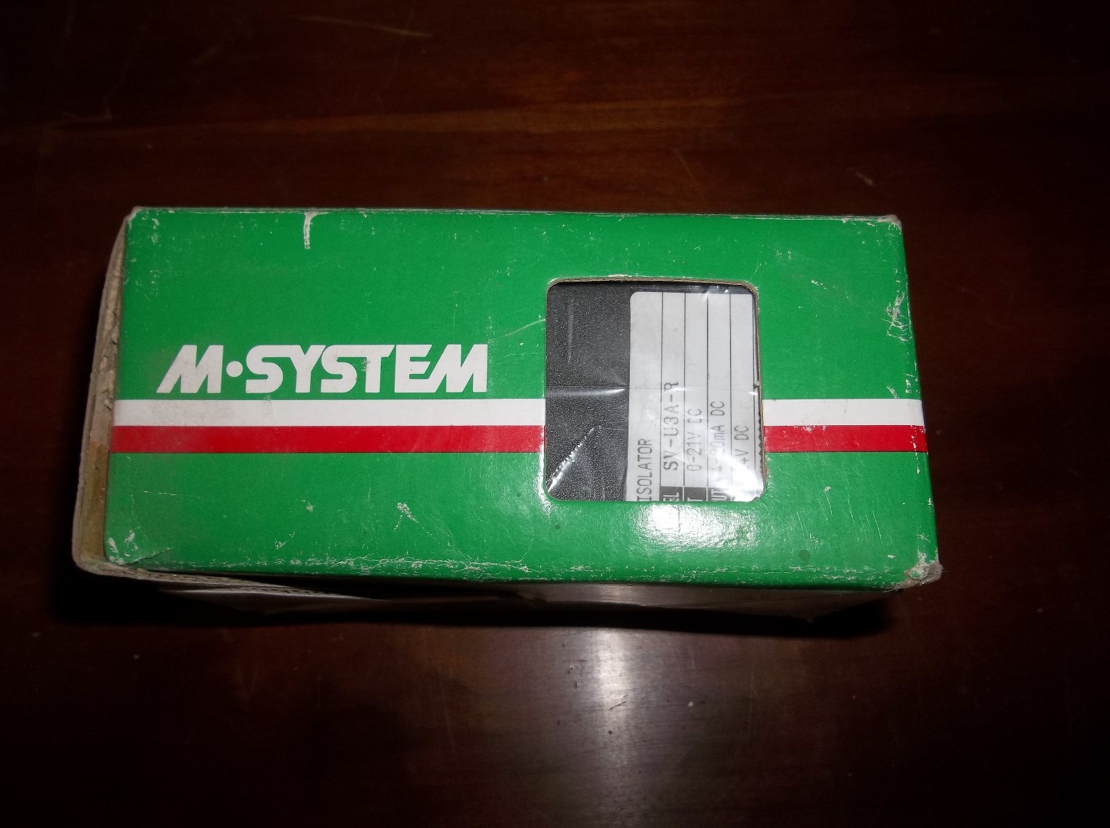 NEW M-SYSTEM ISOLATED SIGNAL TRANSMITTER SV-U3A-R