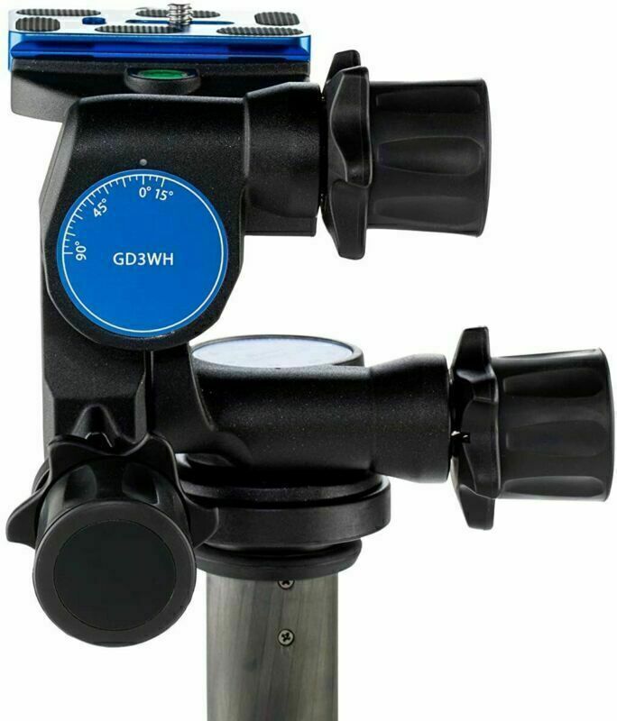 BENRO GD3WHCN 3-Way Geared Head Camera Tripod Head Allows Precise Positioning