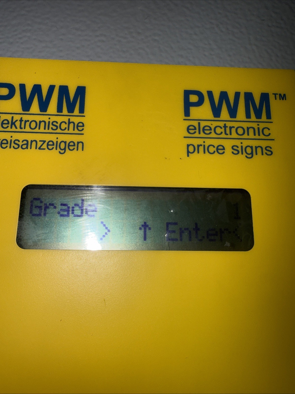 PWM CU-115V-12 DIGITAL PRICE SIGN CONTROLLER UNIT See Description
