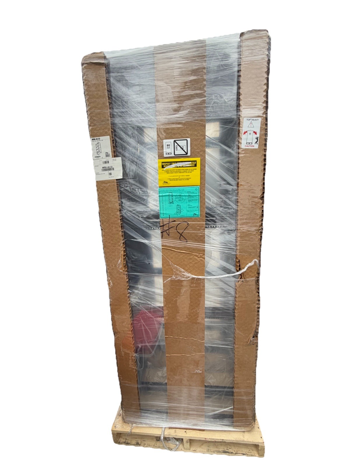 Middle Atlantic WRK-44-32 44U Multibay Equipment Rack Enclosure – New Palletized