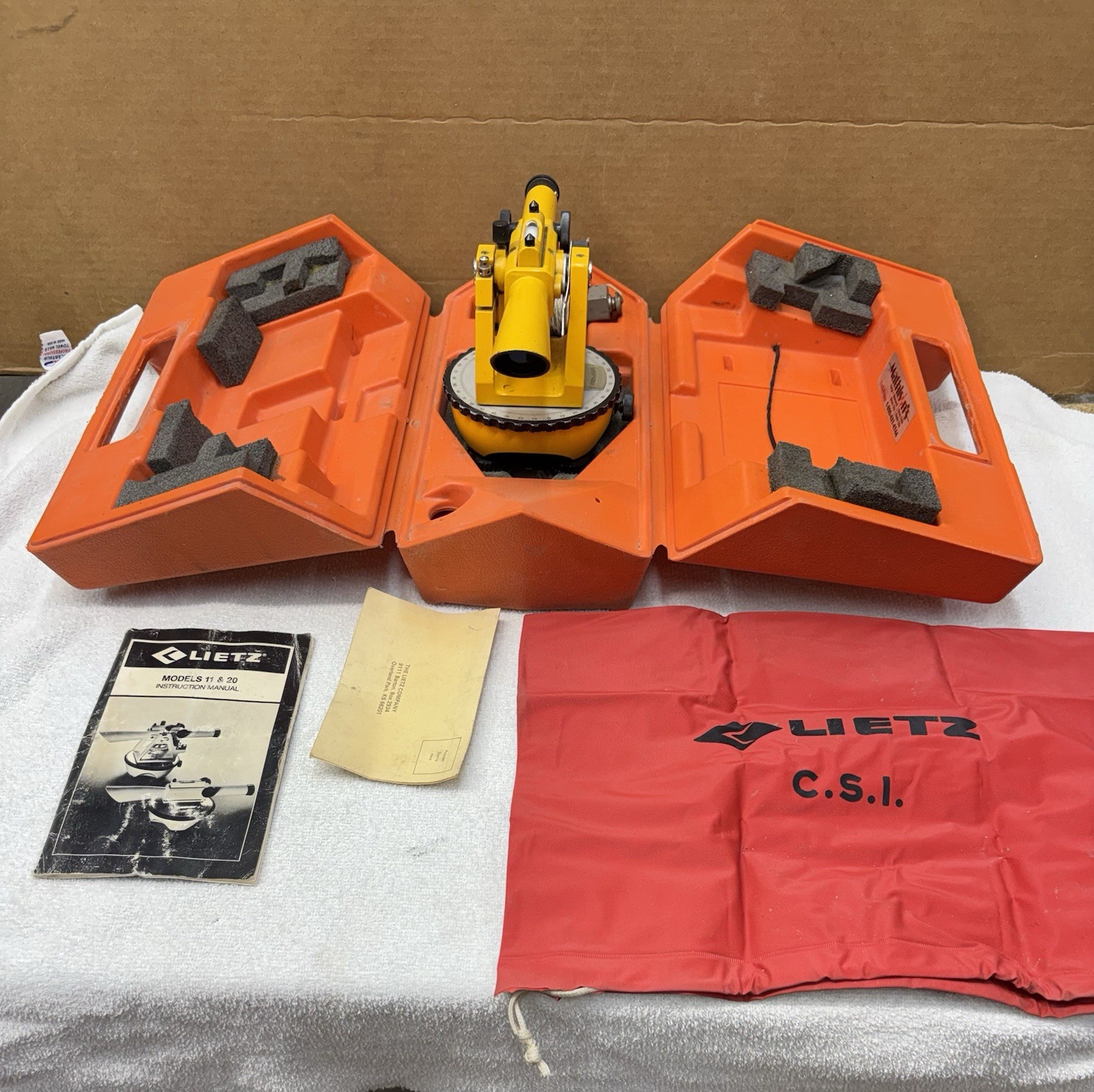 Lietz Model 20 Survey Telescope NICE!