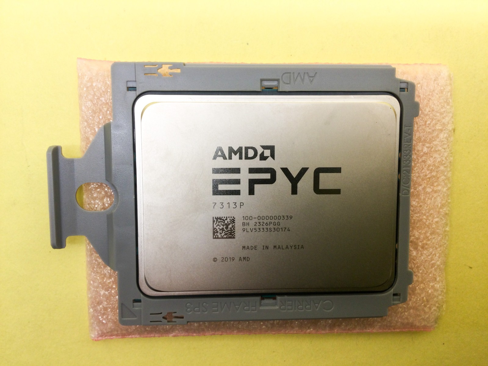 AMD EPYC 7313P 16-Core 3.0GHz 155W 128MB Processor 100-000000339 Unlocked