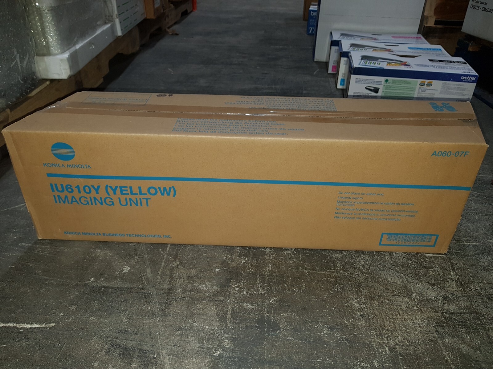 Genuine Konica Minolta IU610Y A06007F Yellow Imaging Unit Bizhub C451 C550 BNIB