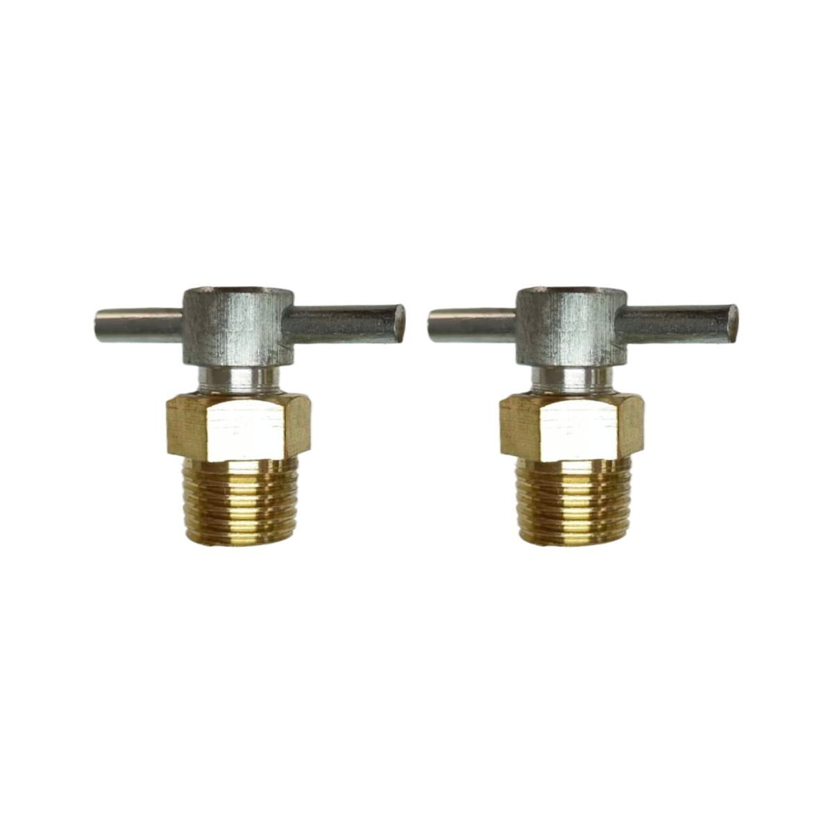 2 pcs Air Compressor Drain Valve for Coleman Powermate 400A30H NPT Brass Quality