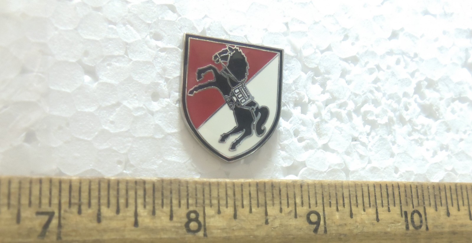 US Army - 11th Armored Cavalry Regiment Support Pin