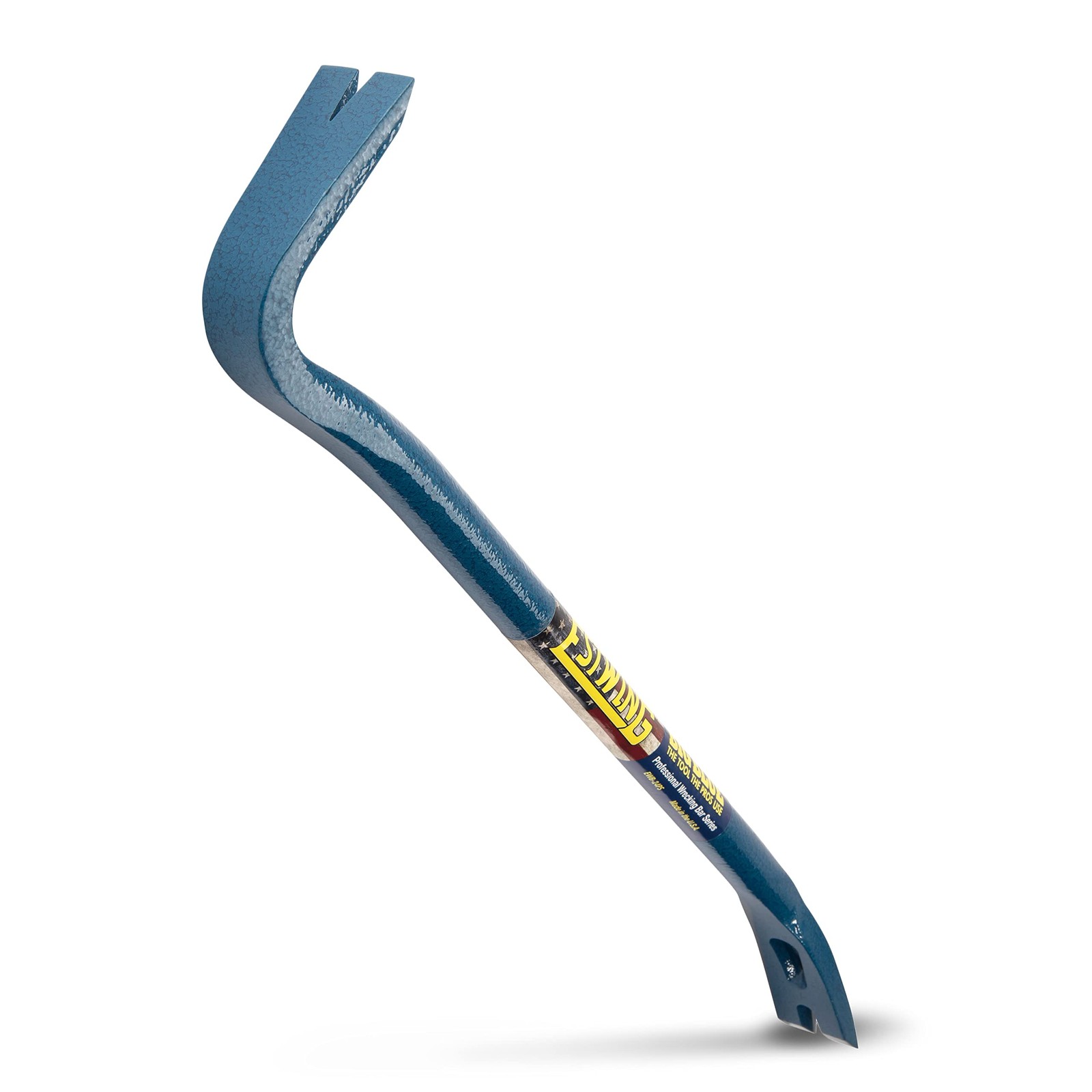 Estwing 24 Inch Blue Gooseneck Crow Bar High Leverage Nail Puller Tool
