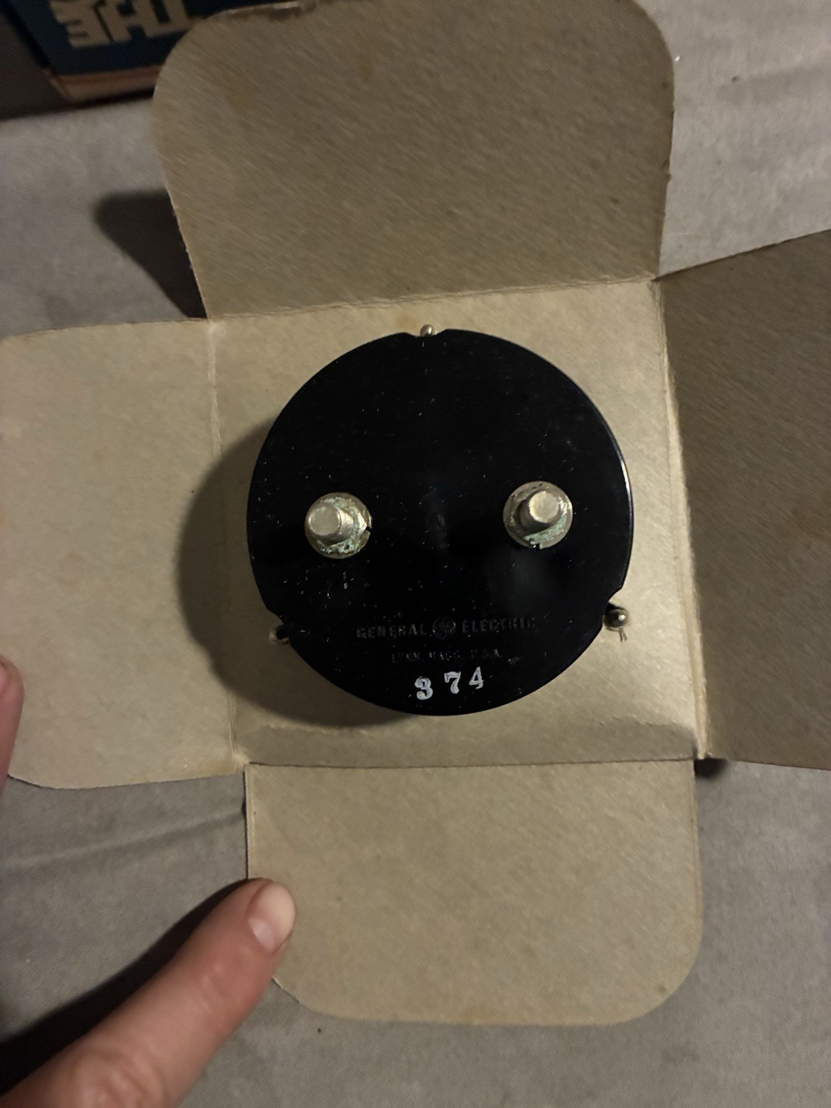 Vintage General Electric DC Voltmeter,
