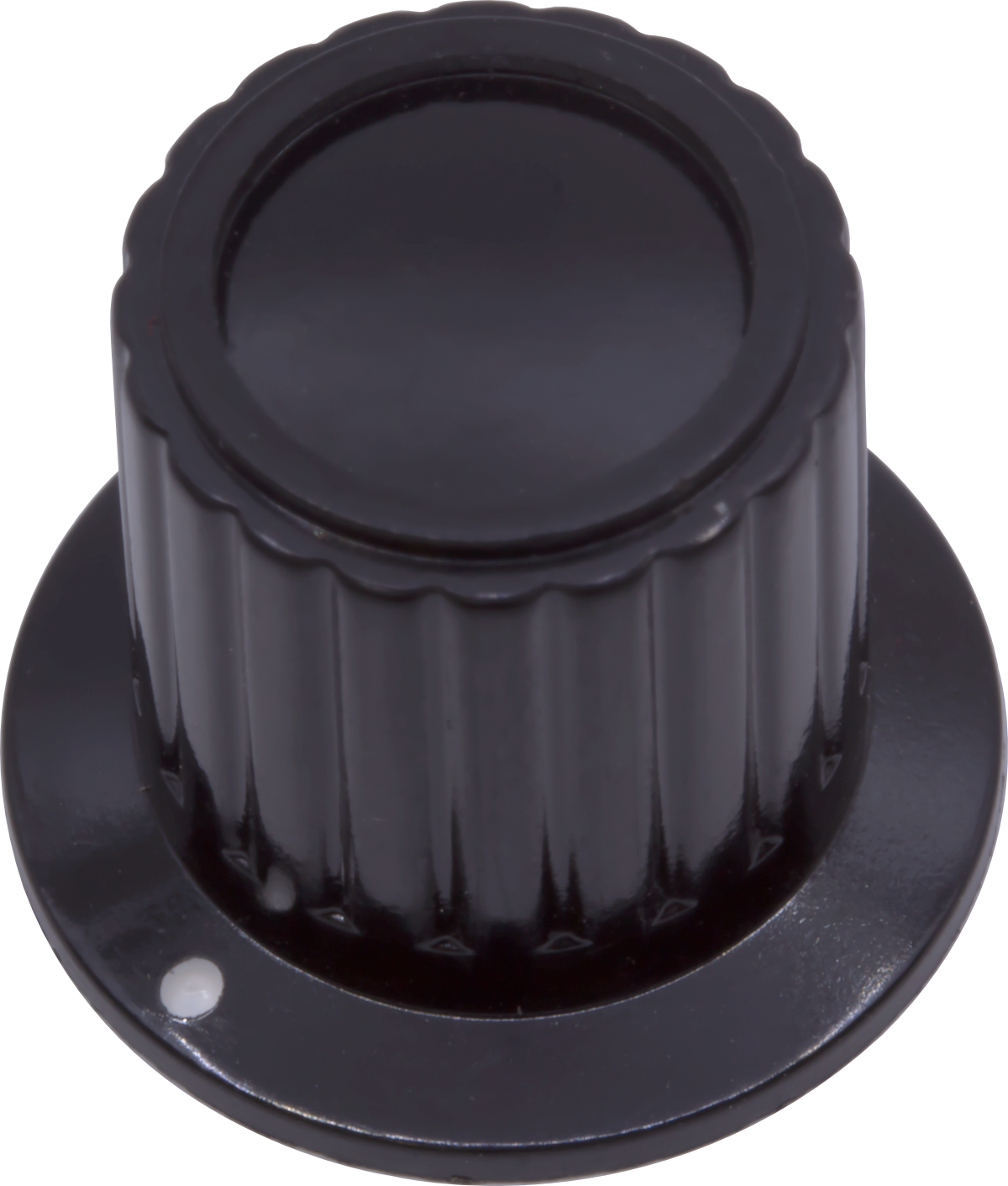 CED P-K415-19 BLACK ORANGE AMP SYTLE KNOB 19mm 1/4"SHAFT VINTAGE RADIO 1PC