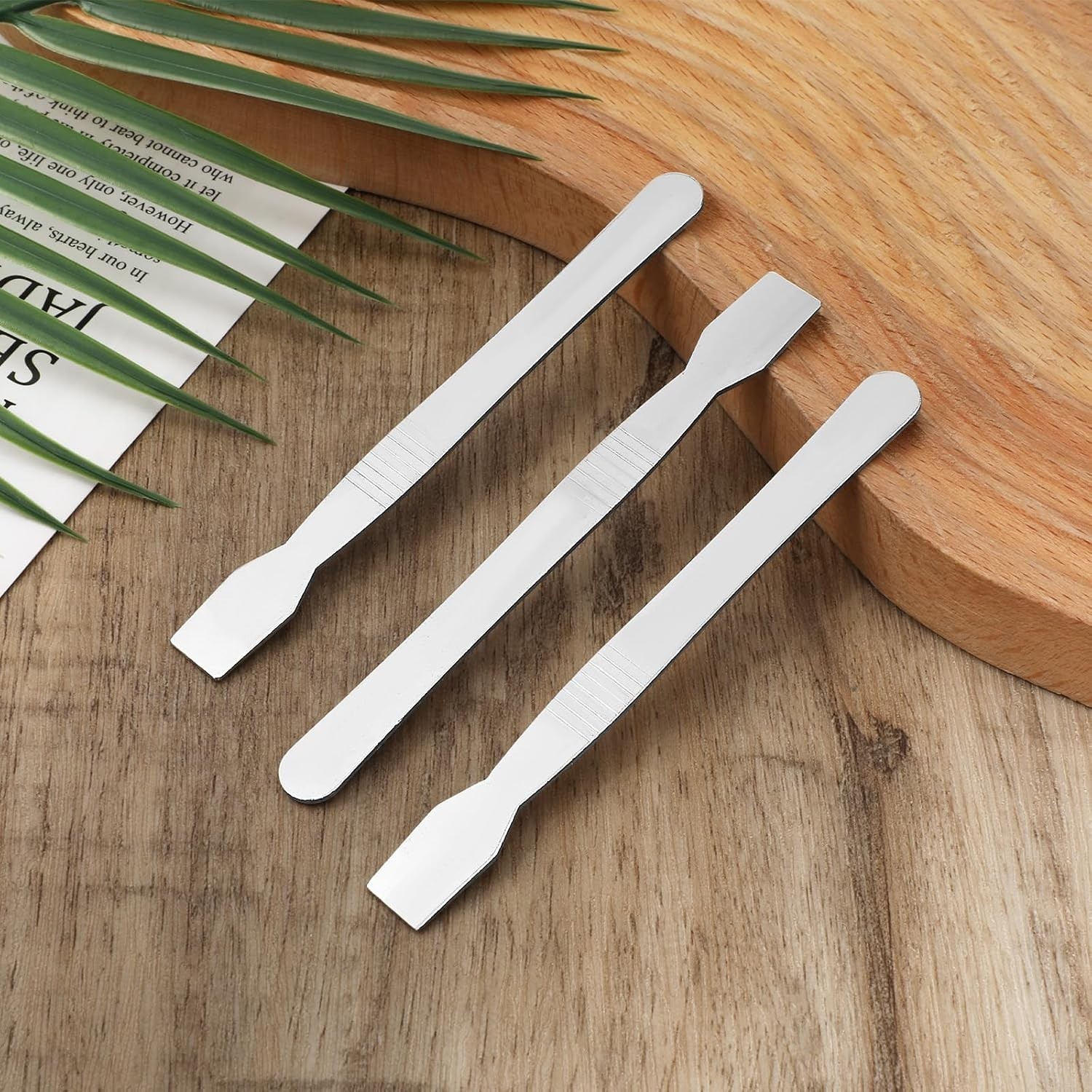 Versatile 3PCS Non-Scratch Metal Scraper Set for Home and Travel Convenience