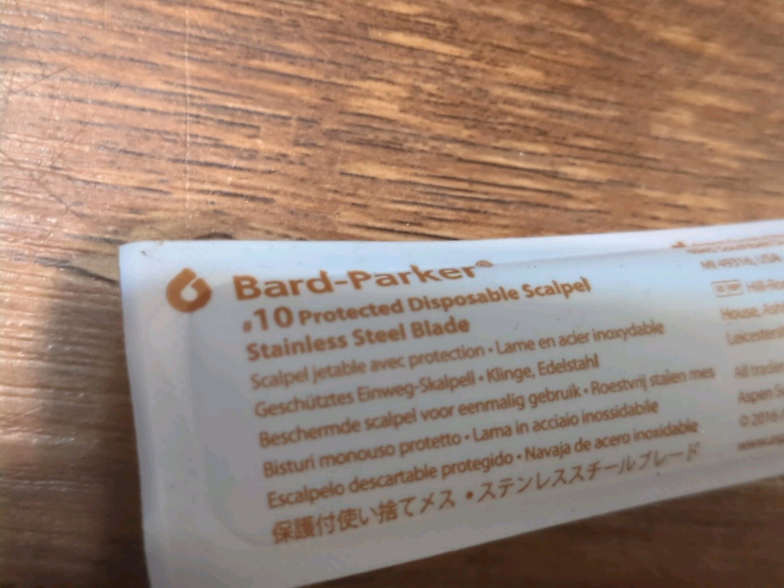 Bard-Parker Protected Disposable Scalpel 372610