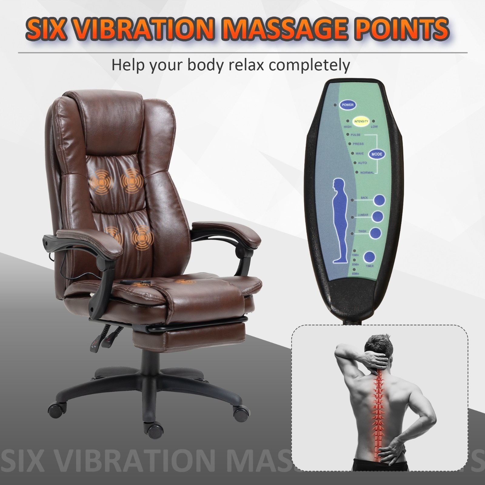 ❄️FREE SHIPPING!❄️Office/Massage/Reclining Chair w/Wheels, Thick Padding, & More
