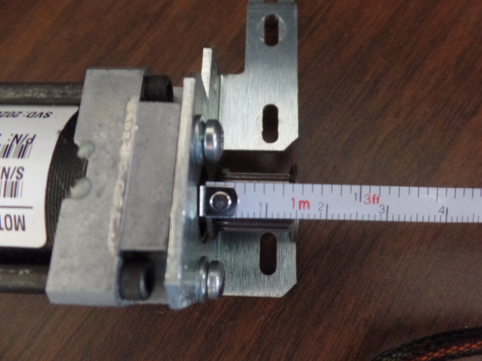 Aspen Motion Technoligies Precision 3Ph-3Wire Stepper motor wFeedback/Brkt-Med