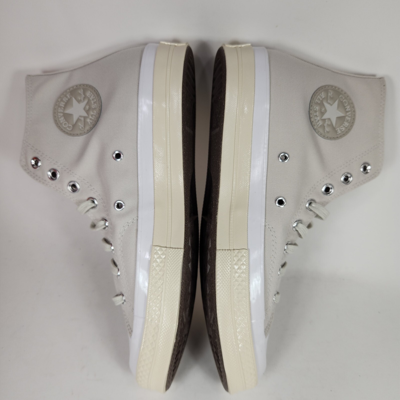 Converse Chuck 70 High Mens Size 9.5 Bone White Off White CTAS A00727C