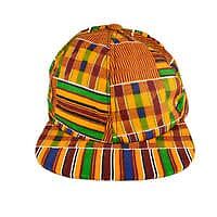 African Kente Hat 2, Baseball Hat, Ankara Cap, Print...
