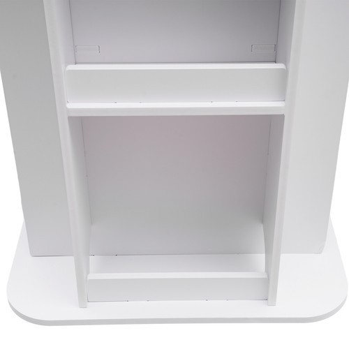 3-Tier Rotating Bookshelf, Kid Spinning Bookshelf, 360° Display Storage Bookcase