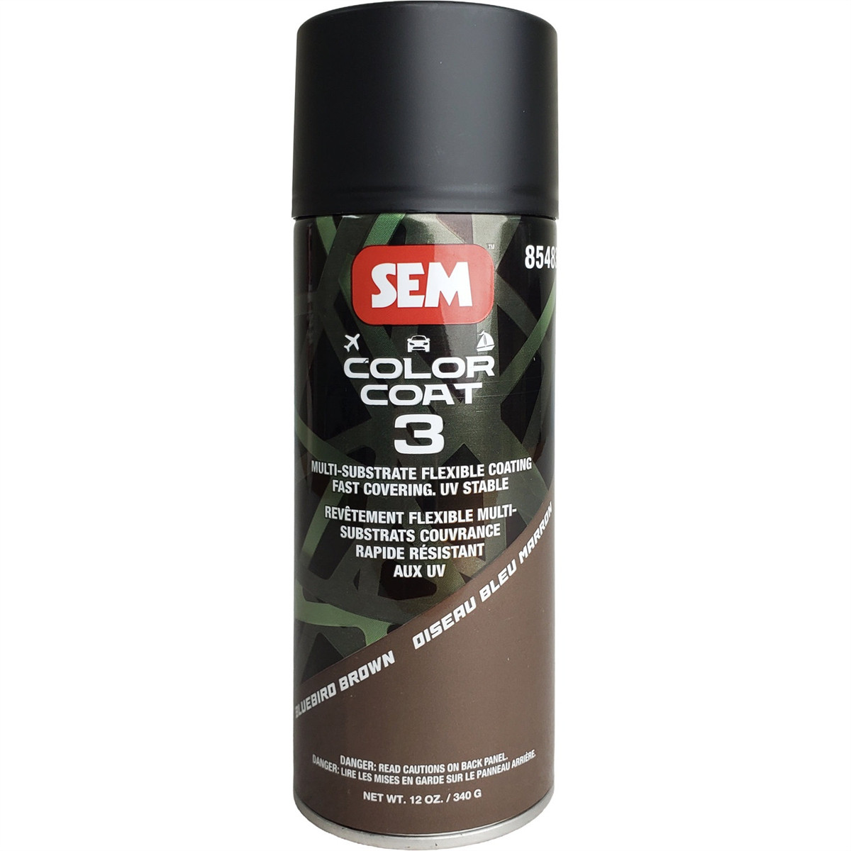 SEM Paints Color Coat 3 Bluebird Brown 16 oz Aerosol