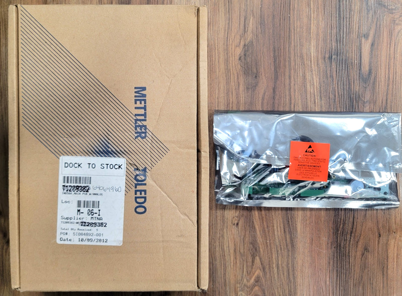 Mettler Toledo 64064960 Main In-Motion Controller PCB New Open Box
