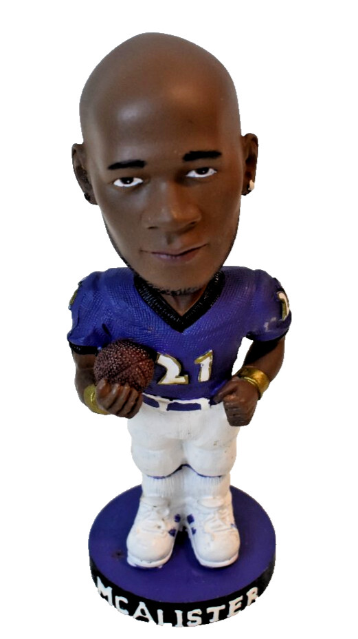 Chris McAlister Bobblehead #21 Baltimore Ravens NFL Football Cornerback