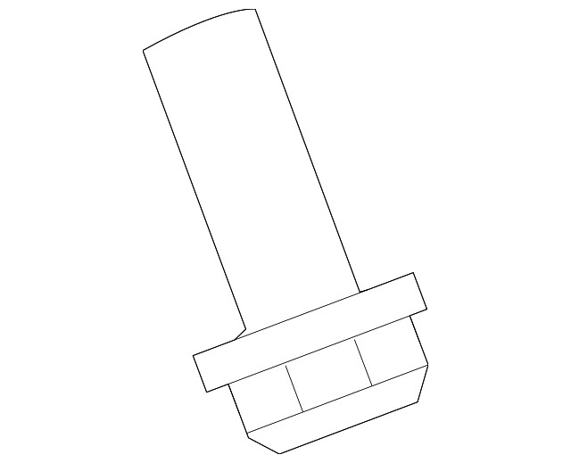 Genuine Volkswagen Mount Spring Bolt N-106-421-04