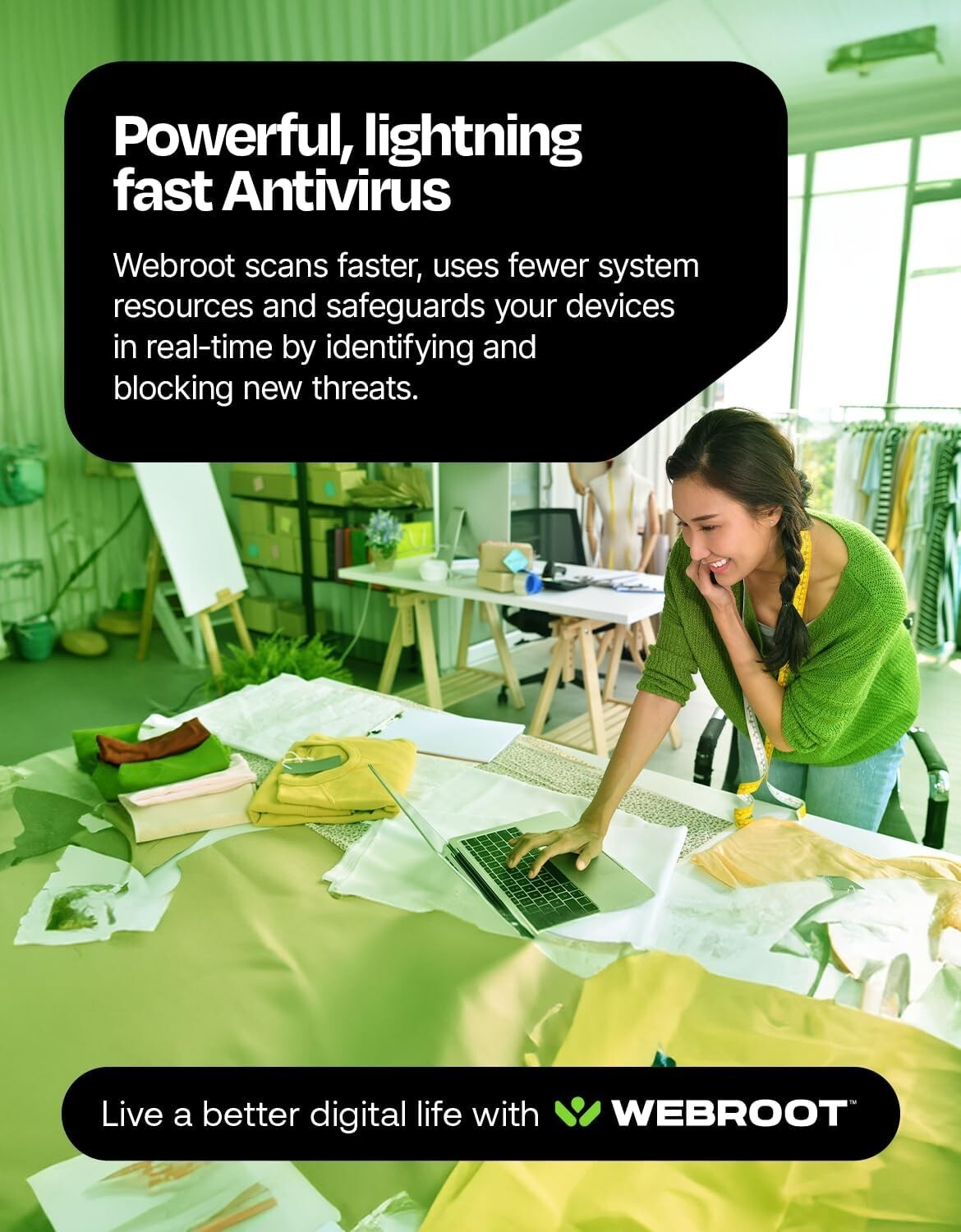 Internet Security Plus 2025 - 3 Device Antivirus + Password Manager Keycard