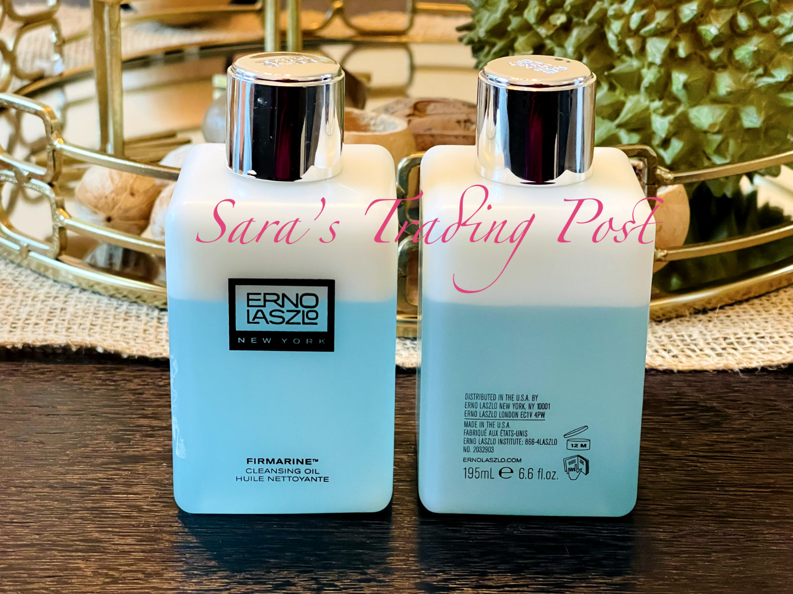 1x Erno Laszlo FIRMARINE CLEANSING OIL 6.6oz/190ml Sealed New NO Box Discont.+🎁