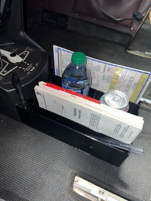 Floor Organizer Cup Holder for Cessna 182S