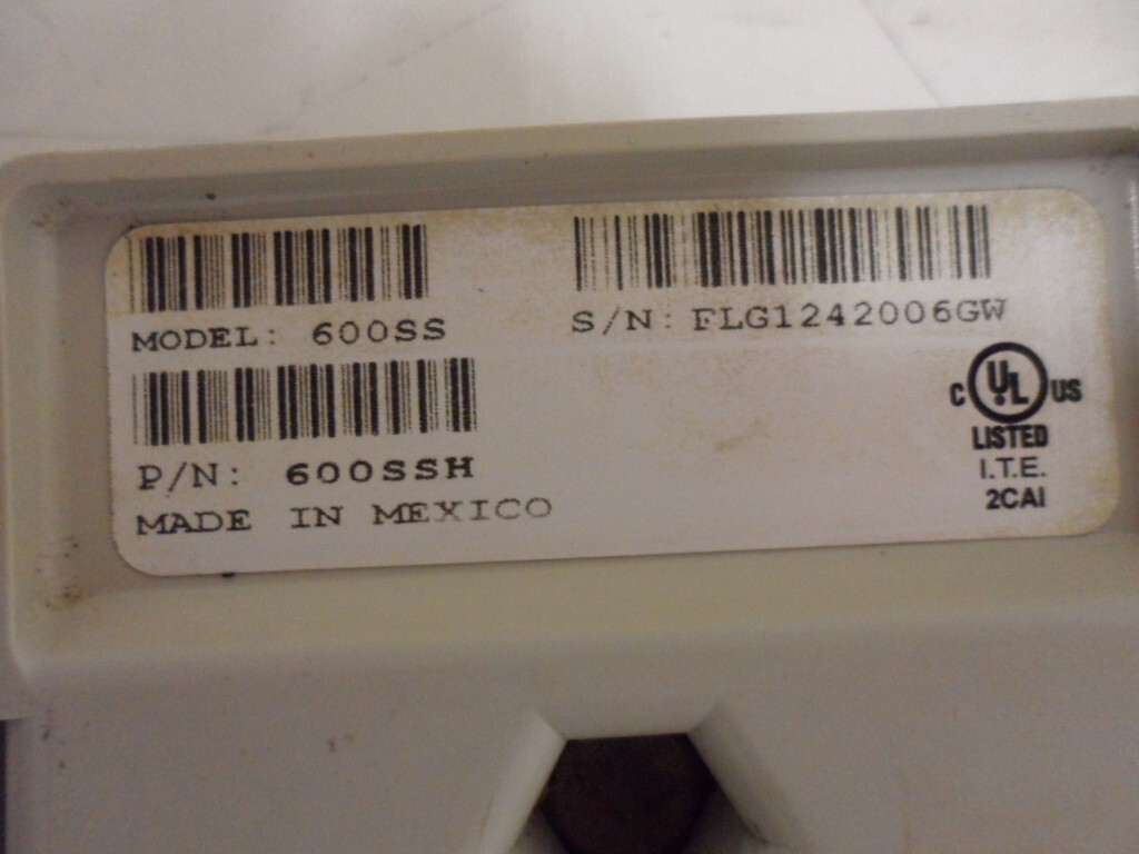 Motorola Networks 600SSH Surge Suppressor Universal Ethernet RoHS compliant POE