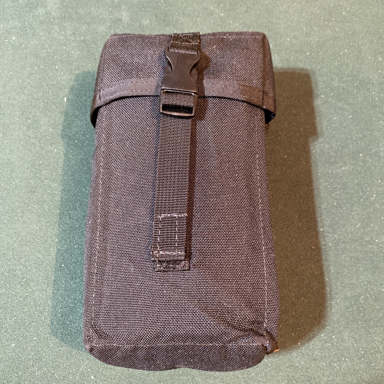 Black Hawk Tactical Black Pouch With 4 Ammo Loops Approx 3”x5”x9” Military Molle