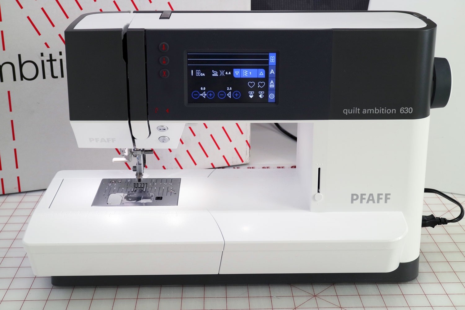 PFAFF Quilt Ambition 630 Sewing Machine IDT System Touchscreen