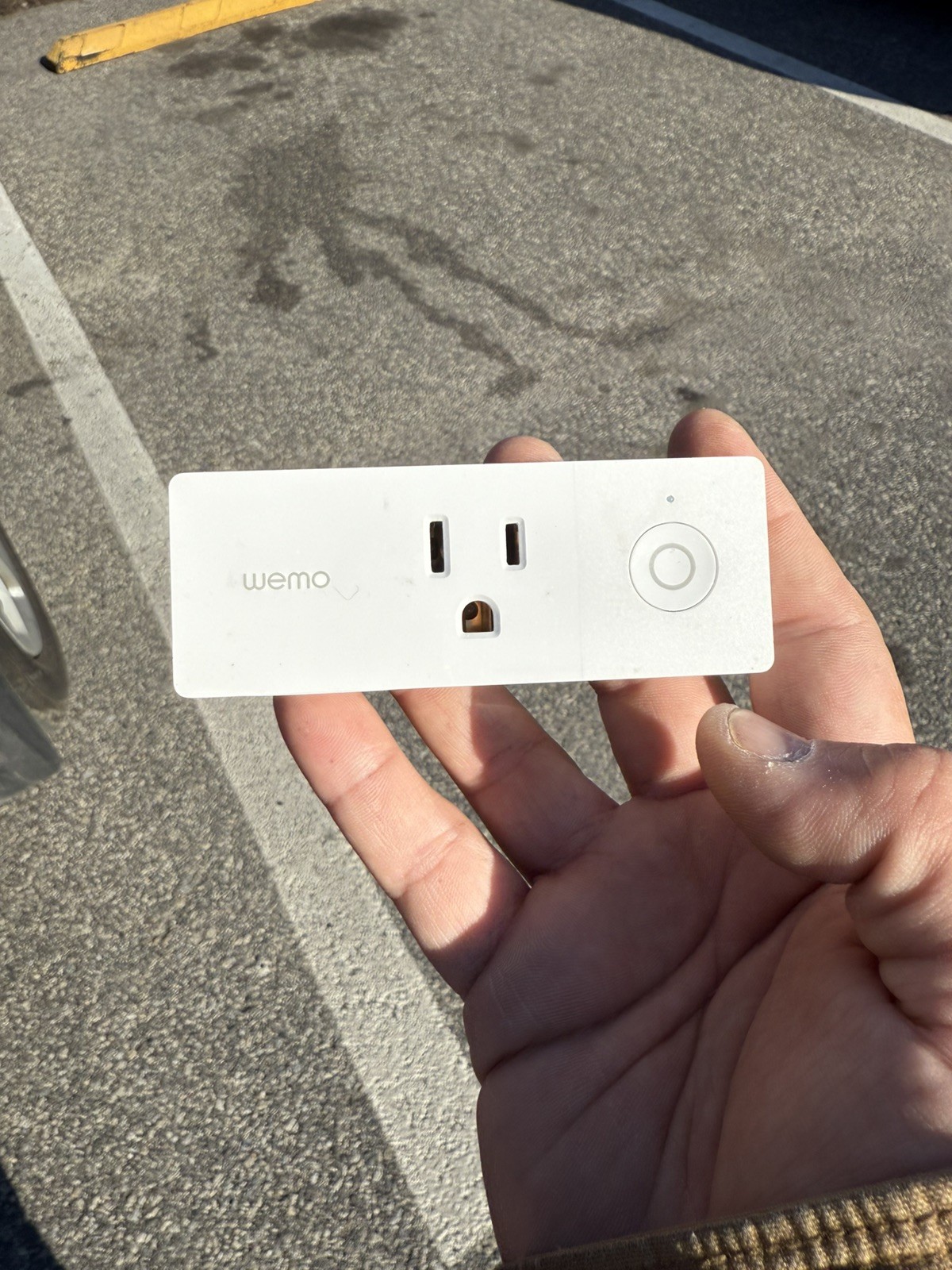 Wemo Mini Smart Plug (F7C063) – Works with Alexa & Google Home – Pre-Owned