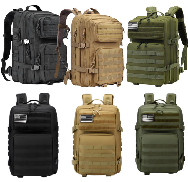 50L Military Tactical Backpack Outdoor Sports Travel Hiking Camping Backpack