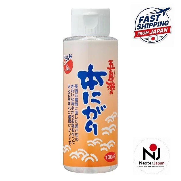 Isoshio Goto Nada Sea Bittern Nigari Tofu Coagulant 100ml Bottle From Japan