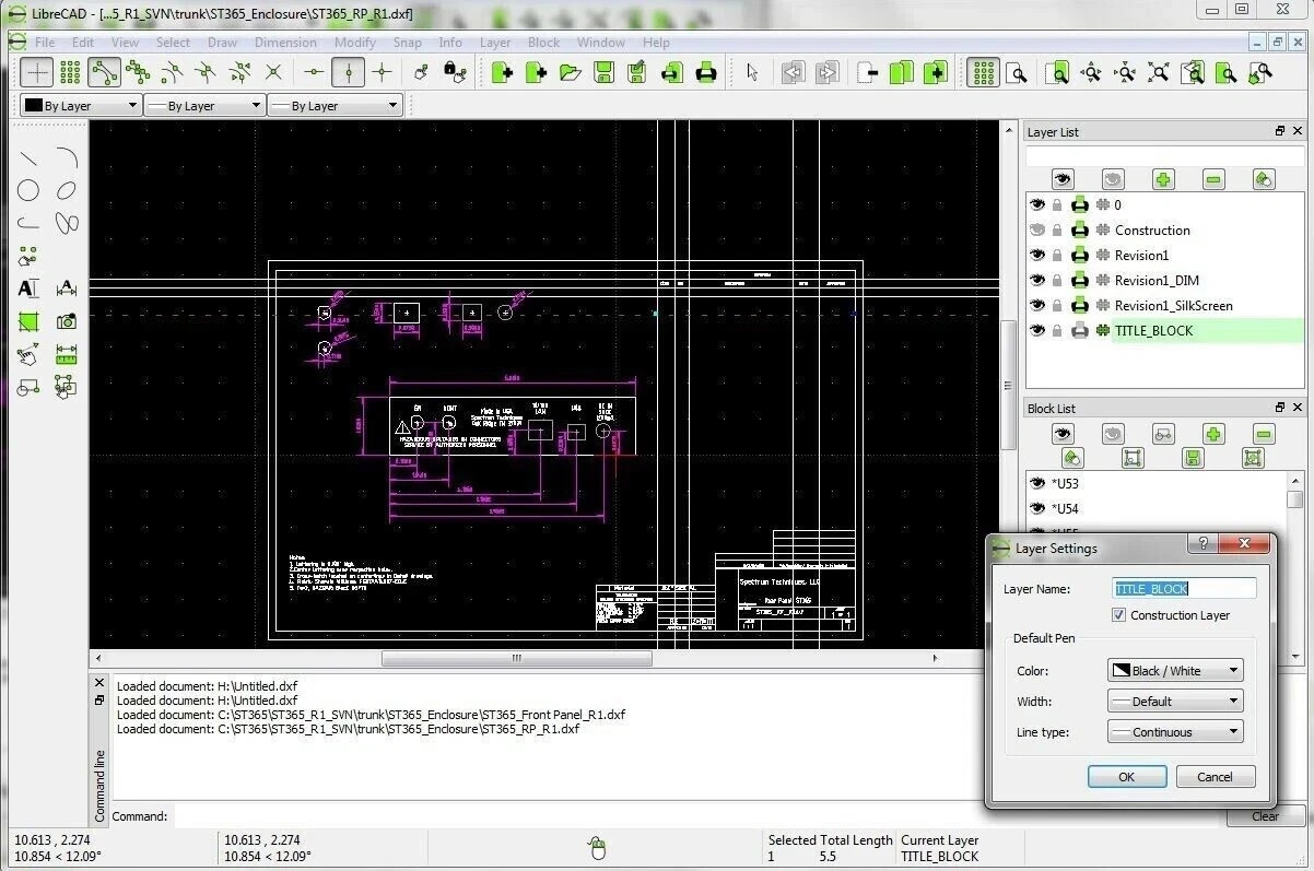 Libre Cad 2D CAD Software for Windows & MacOS