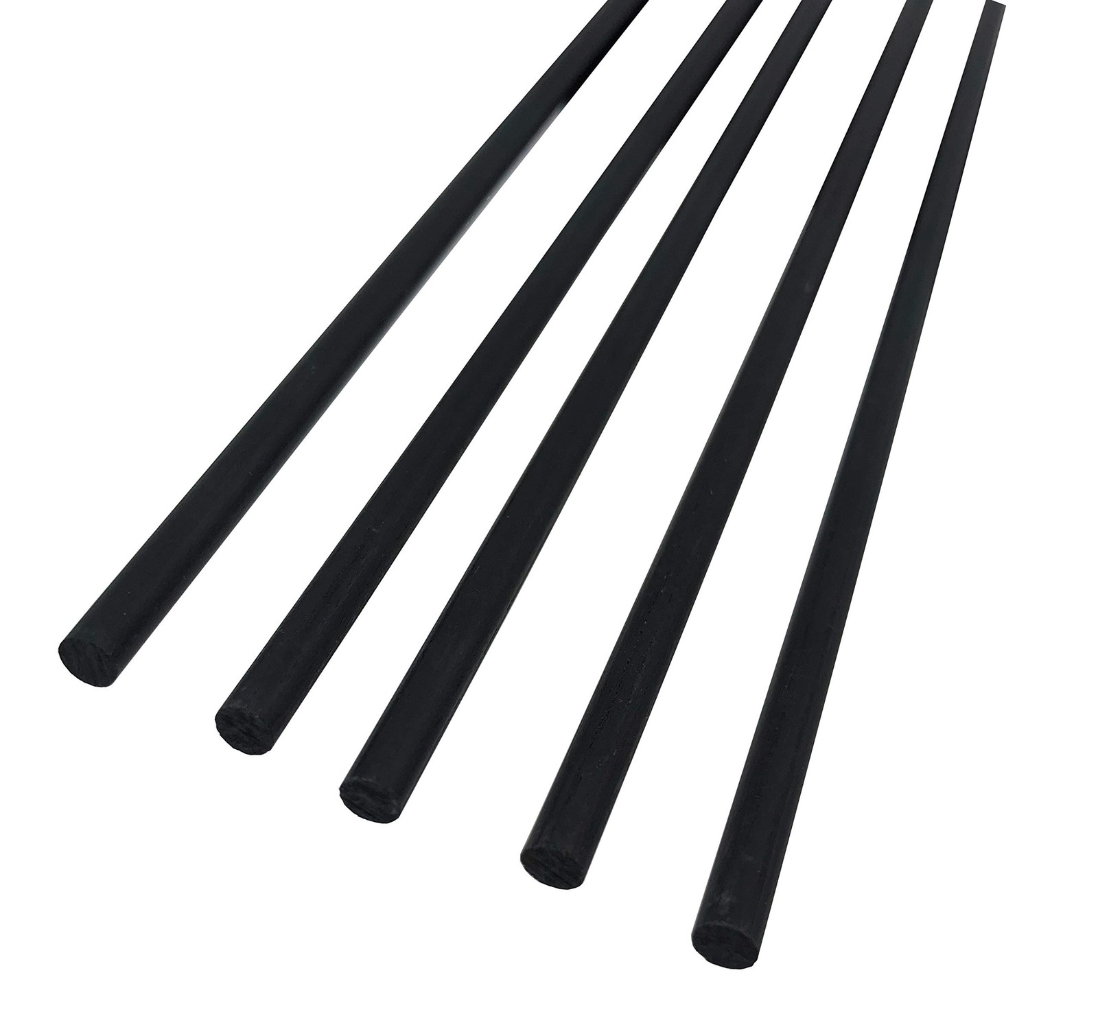 SLAIR 2mm OD Carbon Fiber Rod for RC Airplane Matte Pole, 400mm 15.7 inch, 5...