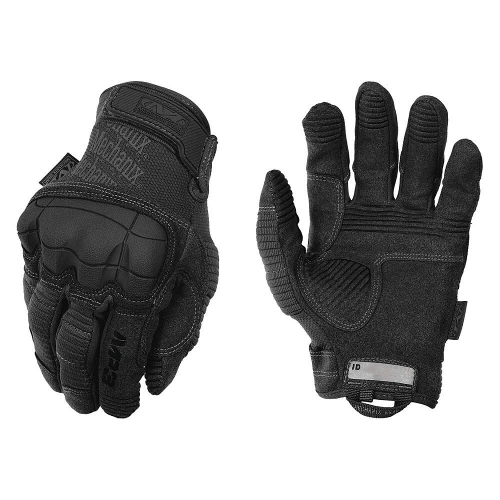 MECHANIX WEAR MP3-55-009 Tactical Glove,Black,M,PR 468F88