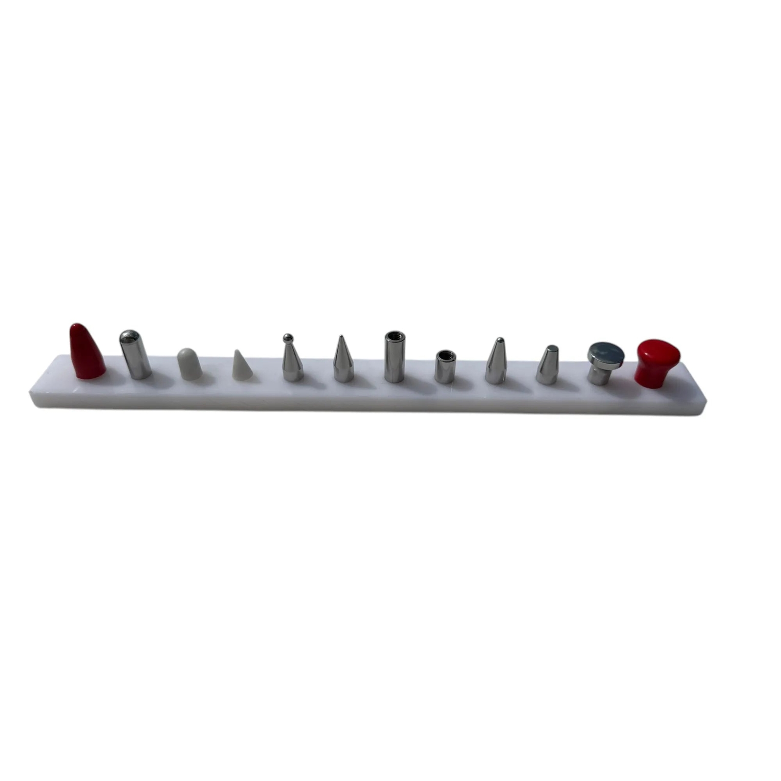 12-Piece Stainless Steel Interchangeable Tip Set – Compatible with Metric 8