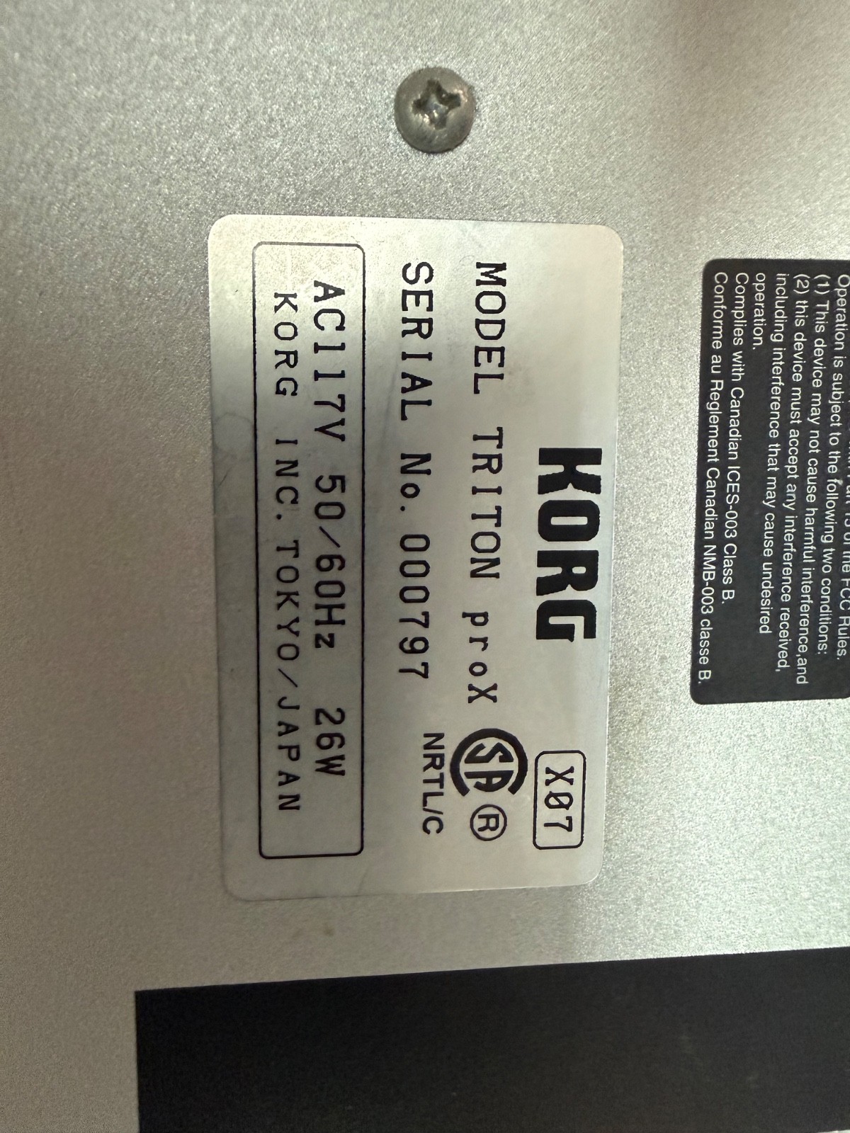korg triton proX