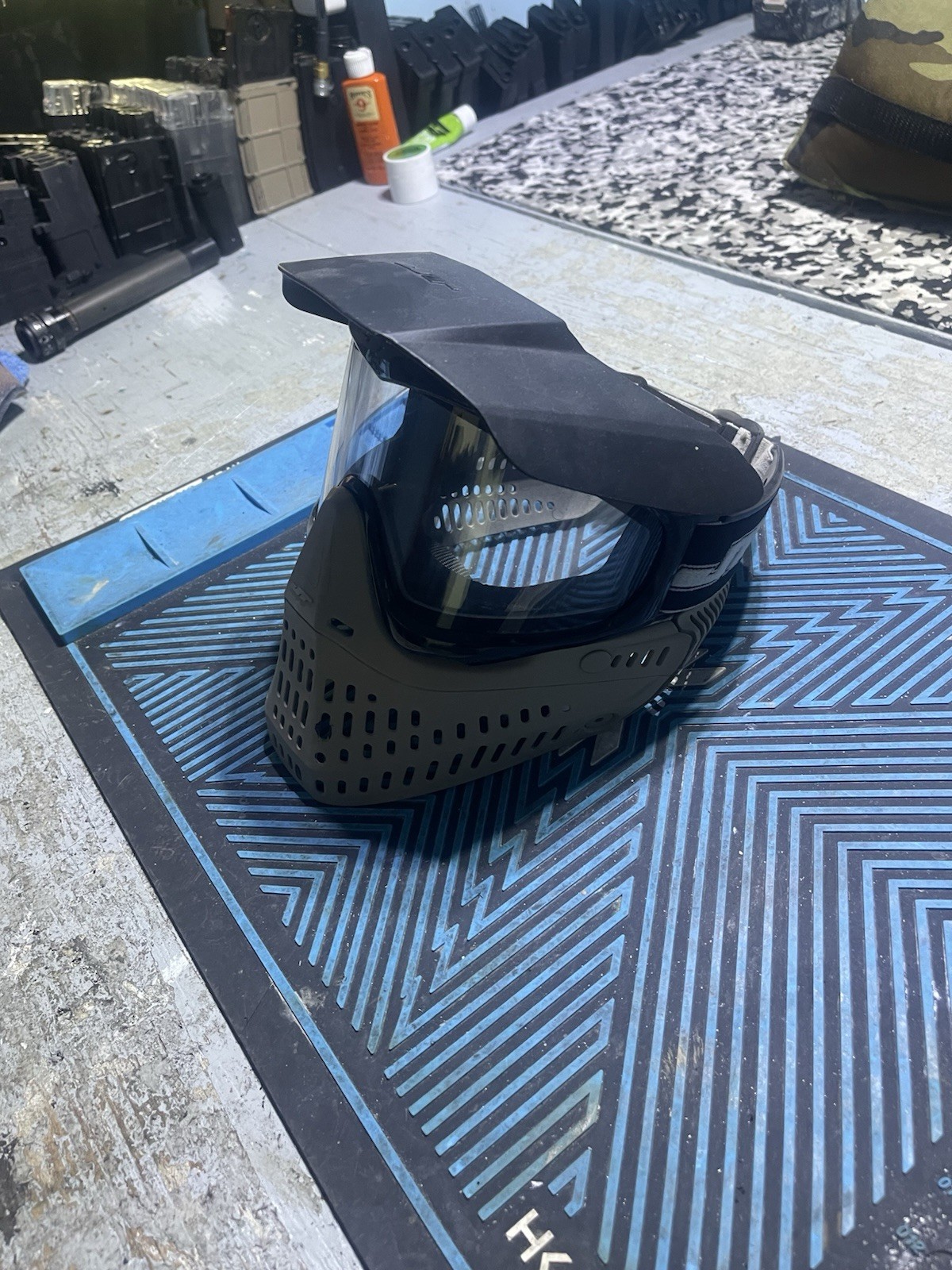 JT Proflex Black Paintball Mask