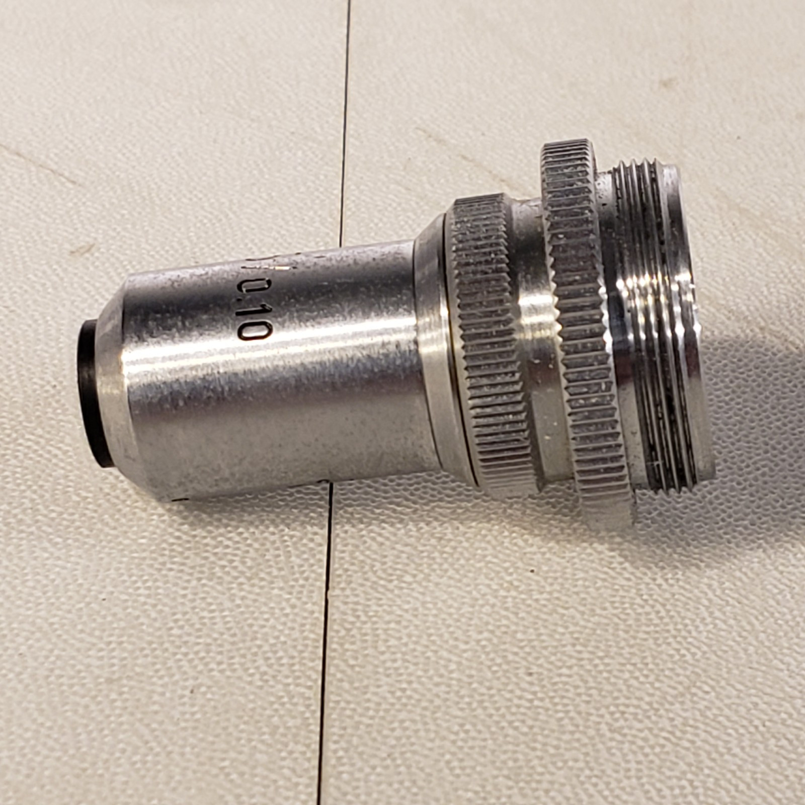 Leitz Wetzlar UM 5/0.10 Objective Microscope Lens 5x