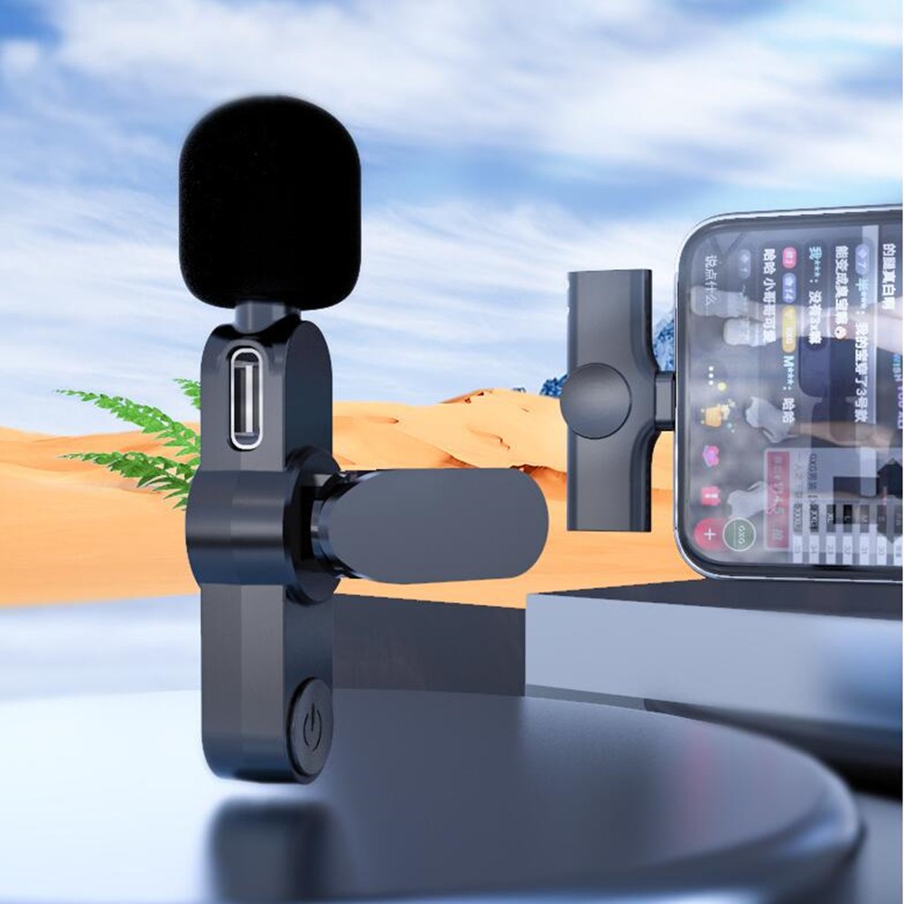 Wireless Microphone Mini Audio With Type-C Receiver For Conference Interview A