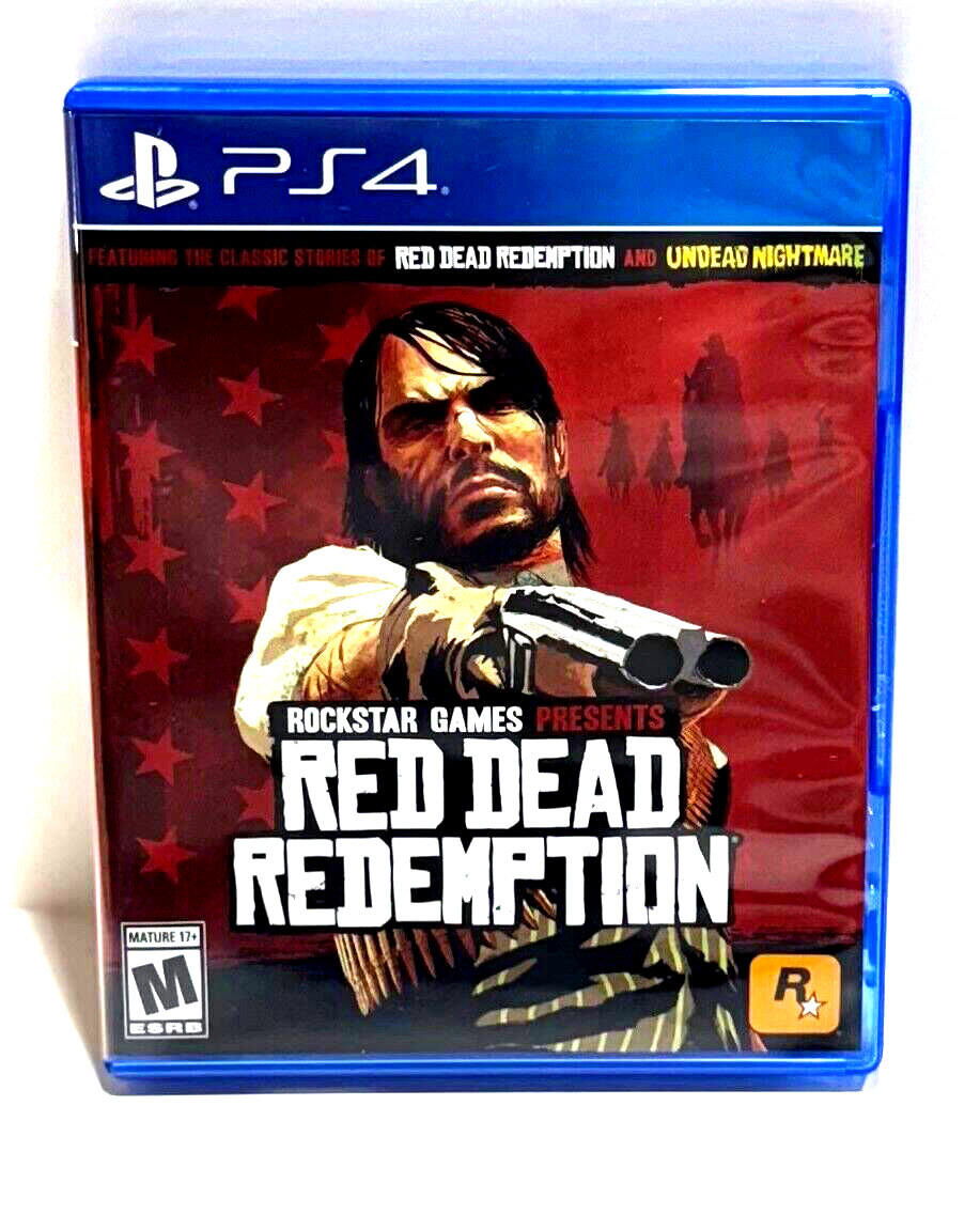 Red Dead Redemption for PlayStation 4 ps4 Authentic Replacement Case Only
