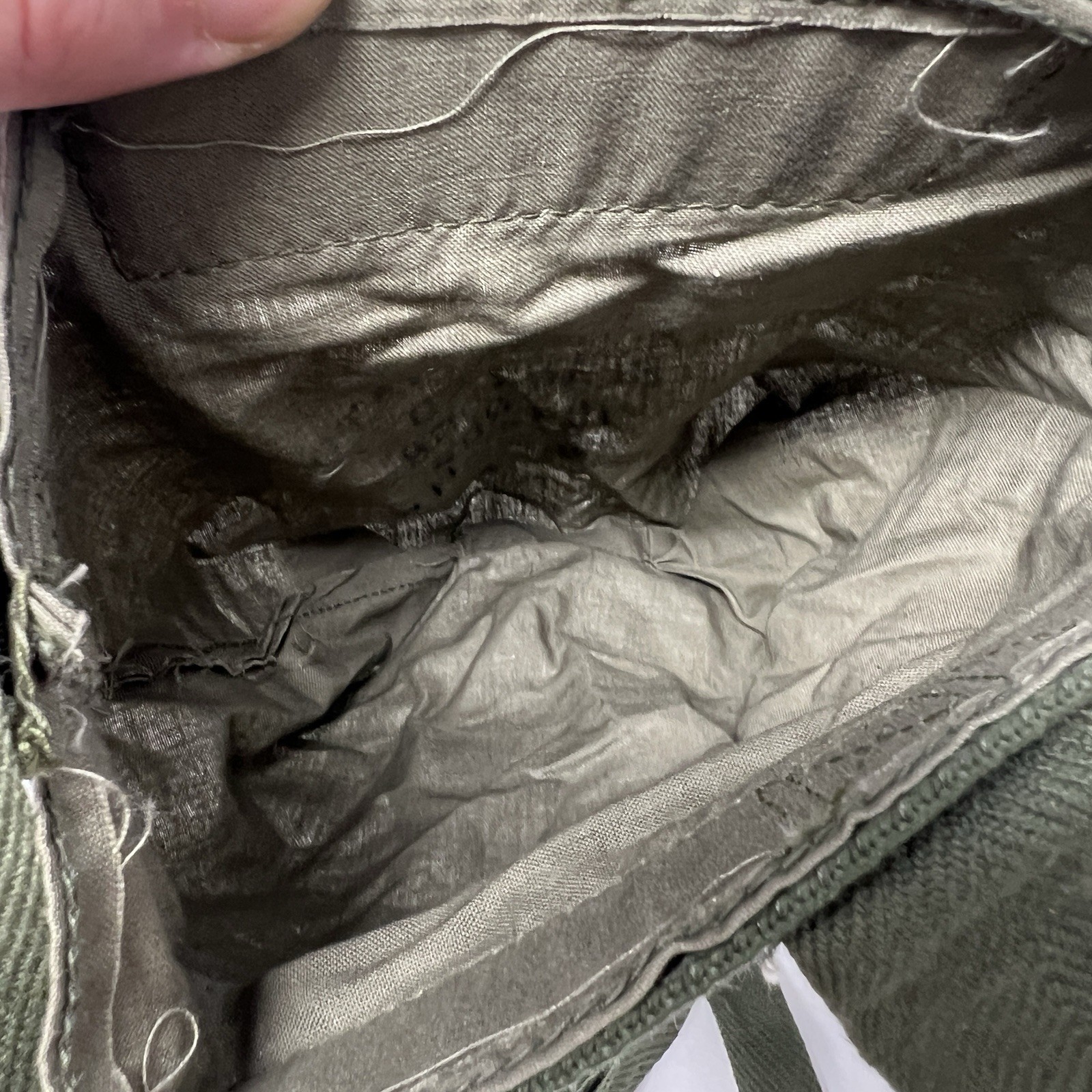 Military Shoulder Pouch Bag Green Small Army Bag 7.62 MM Nato Linked Blank M82