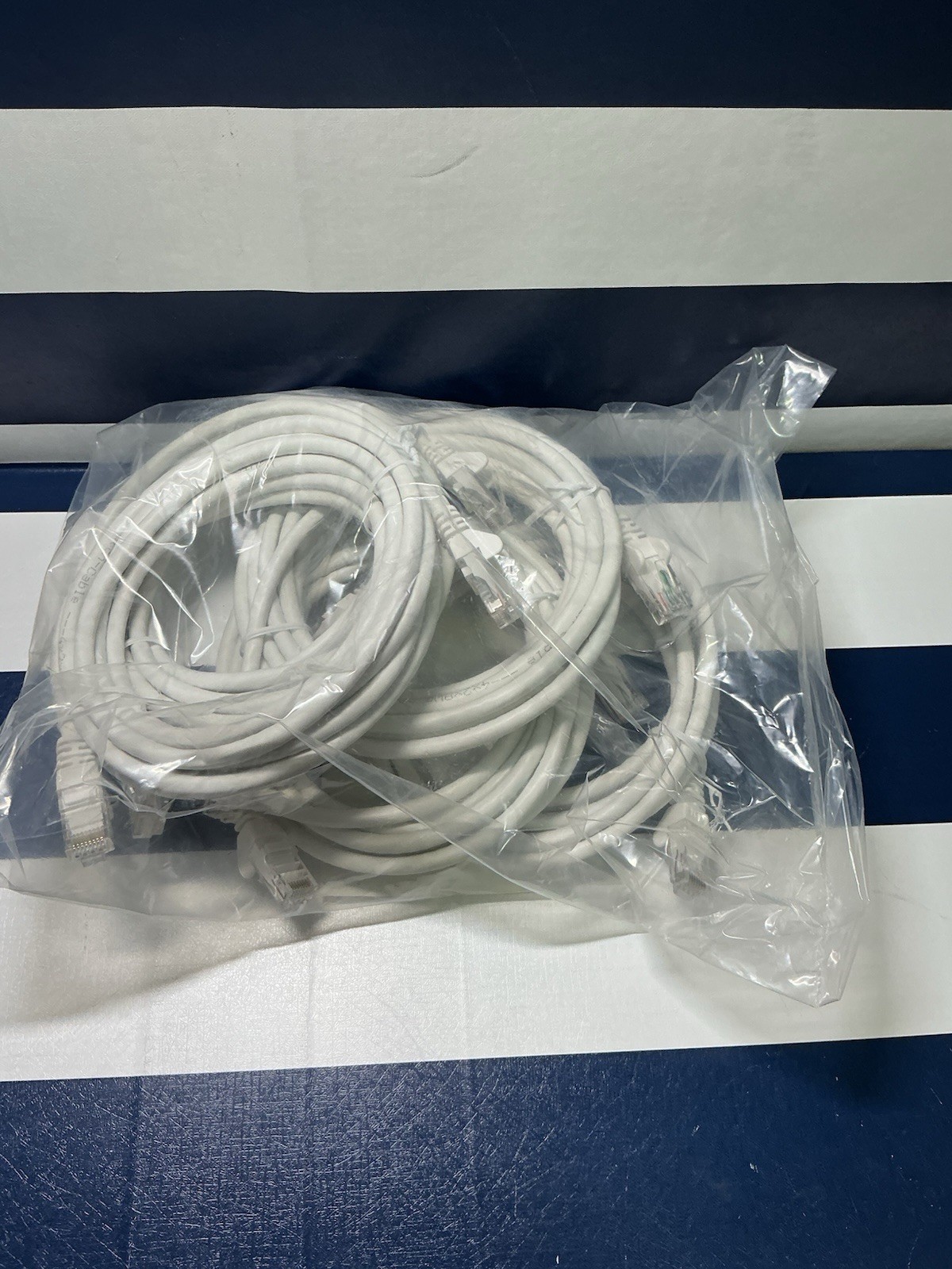 CAT 6 UTP Patch Cable, 5 Pack, White, 3.0M - 9.84 FT, Ethernet/Networking Cable