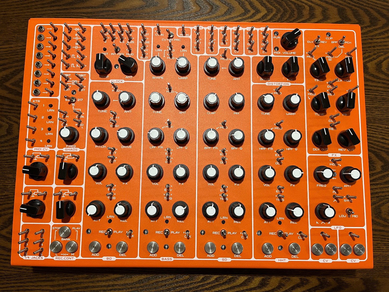 SOMA Pulsar-23 Orange (Steel Turrets Version) w/ Orig Case Deck Saver
