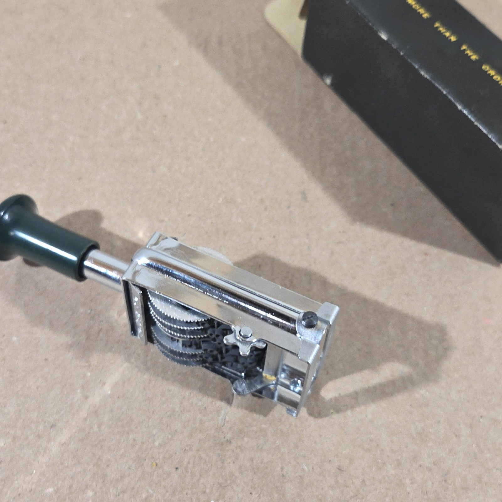 Vintage Faymus Self Inking Numberer Model 80